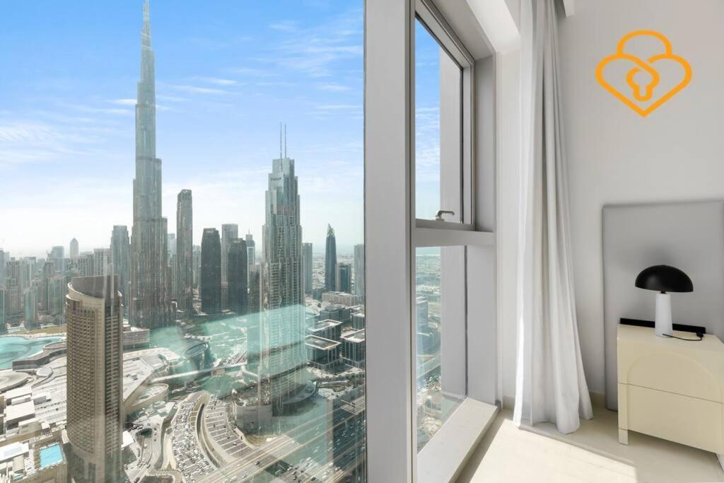 Downtown Views 3 Bedroom W Nanny Full Burj Khalifa View Connected To Dubai Mall Екстериор снимка