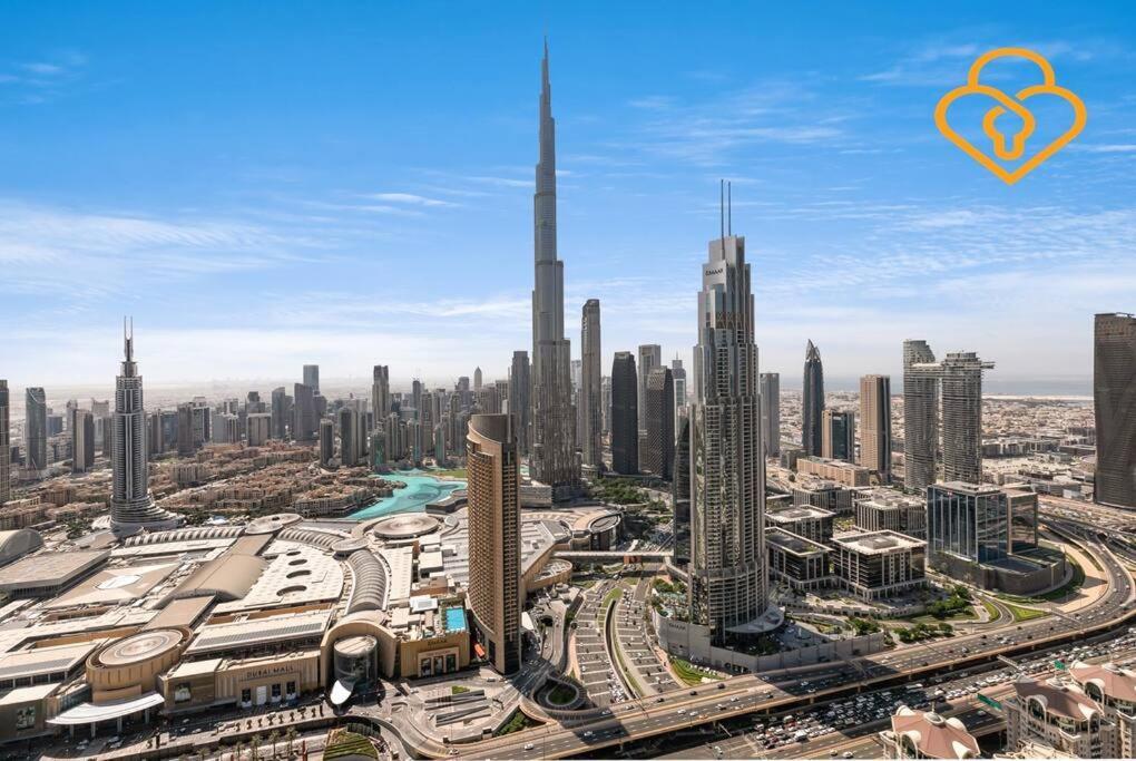 Downtown Views 3 Bedroom W Nanny Full Burj Khalifa View Connected To Dubai Mall Екстериор снимка