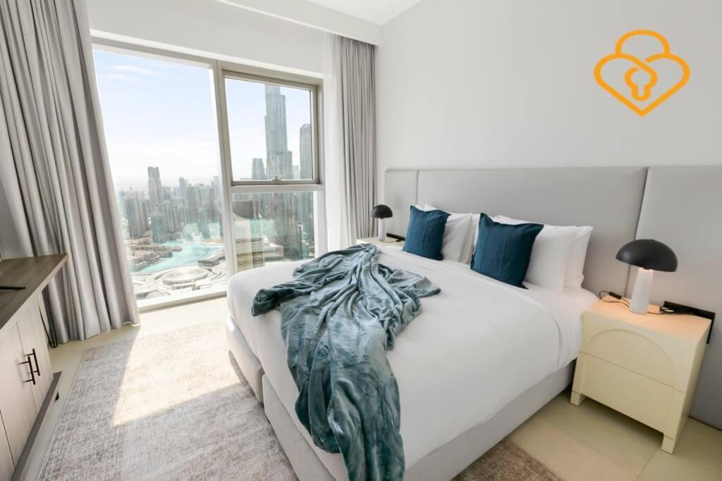 Downtown Views 3 Bedroom W Nanny Full Burj Khalifa View Connected To Dubai Mall Екстериор снимка