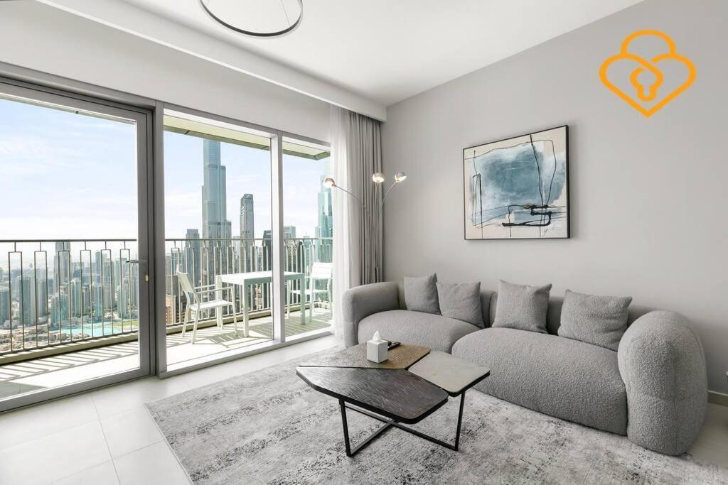 Downtown Views 3 Bedroom W Nanny Full Burj Khalifa View Connected To Dubai Mall Екстериор снимка