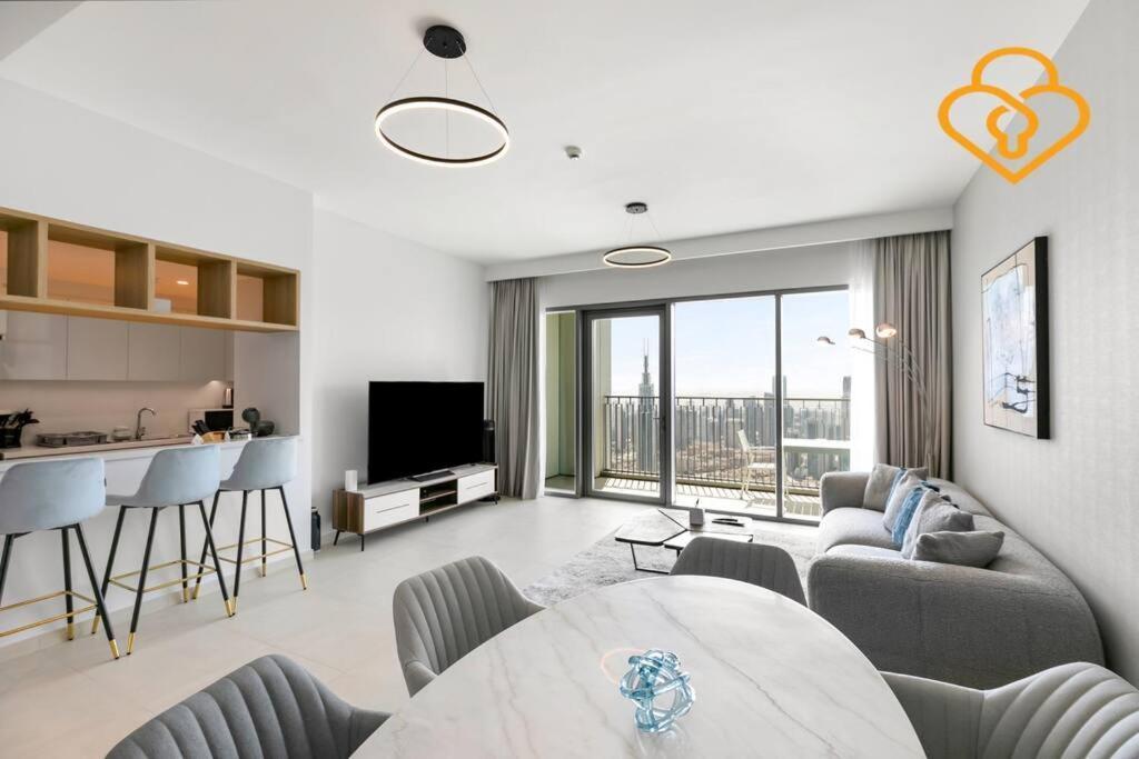 Downtown Views 3 Bedroom W Nanny Full Burj Khalifa View Connected To Dubai Mall Екстериор снимка